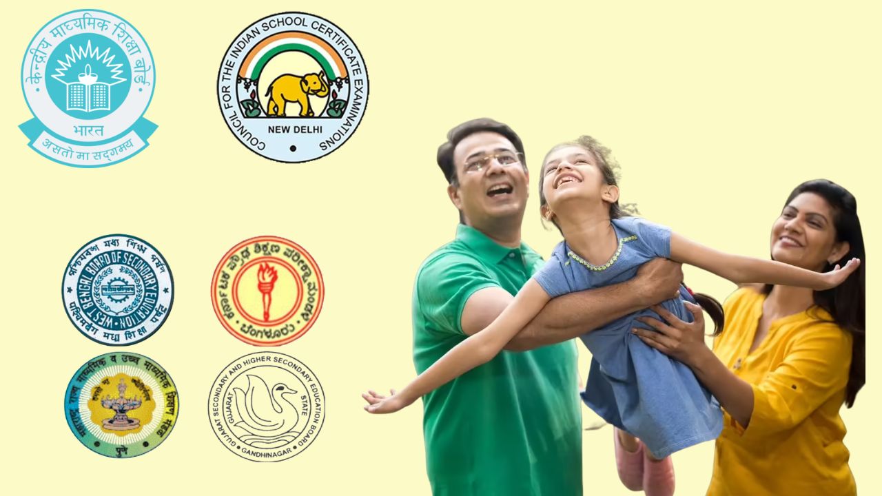 CBSE, ICSE or State Board,