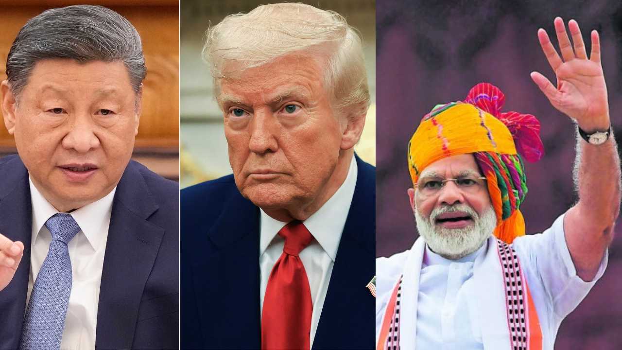 India-China-US