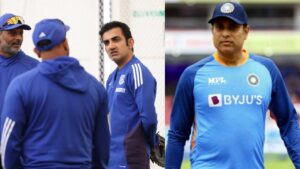 VVS Laxman replaced Gambhir