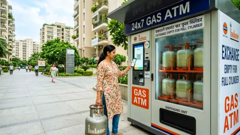 এবার ATM থেকেই তুলতে পারবেন রান্নার গ্যাস! চালু হল বিশেষ পরিষেবা