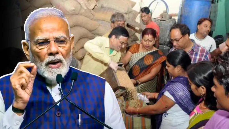 একসাথে ৩ মাসের রেশন দেওয়ার ঘোষণা কেন্দ্র সরকারের