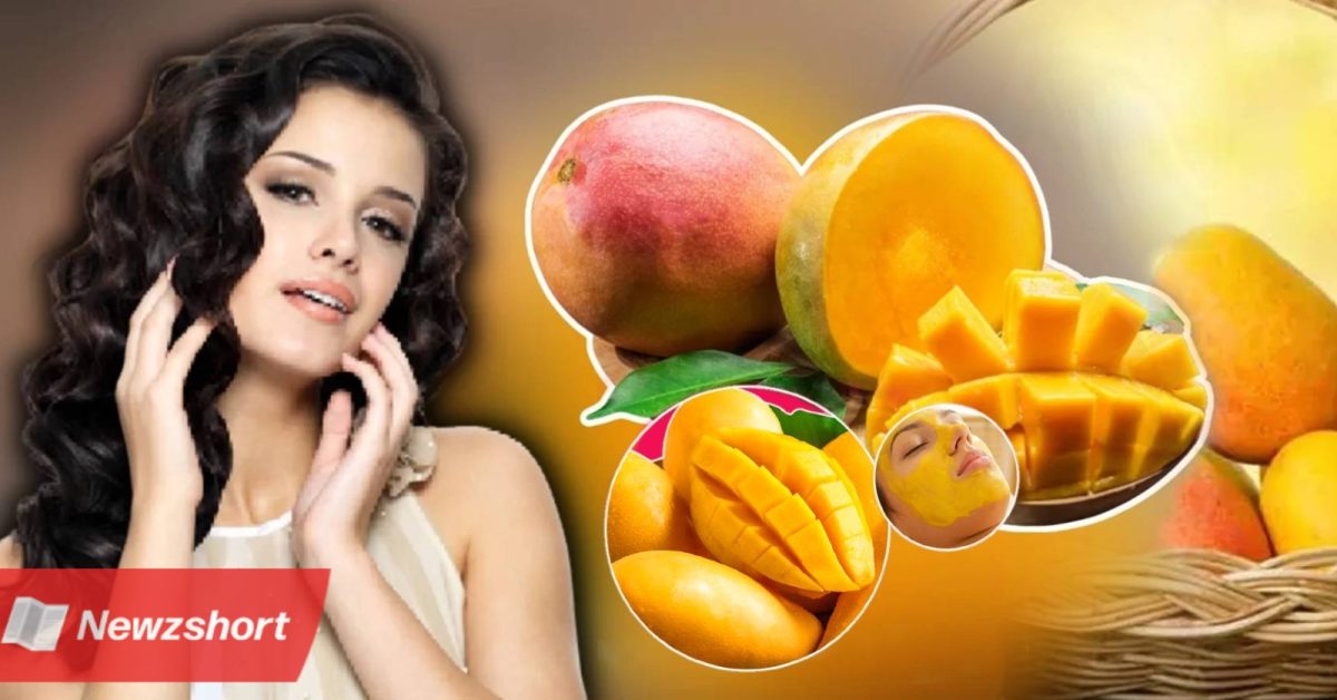 homemade mango-facepack for clear and flawless skin