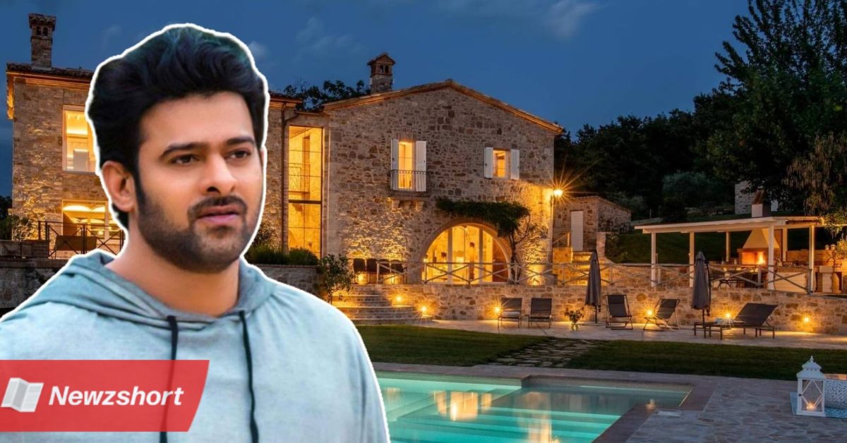 south superstar prabhas rent his villa in italy