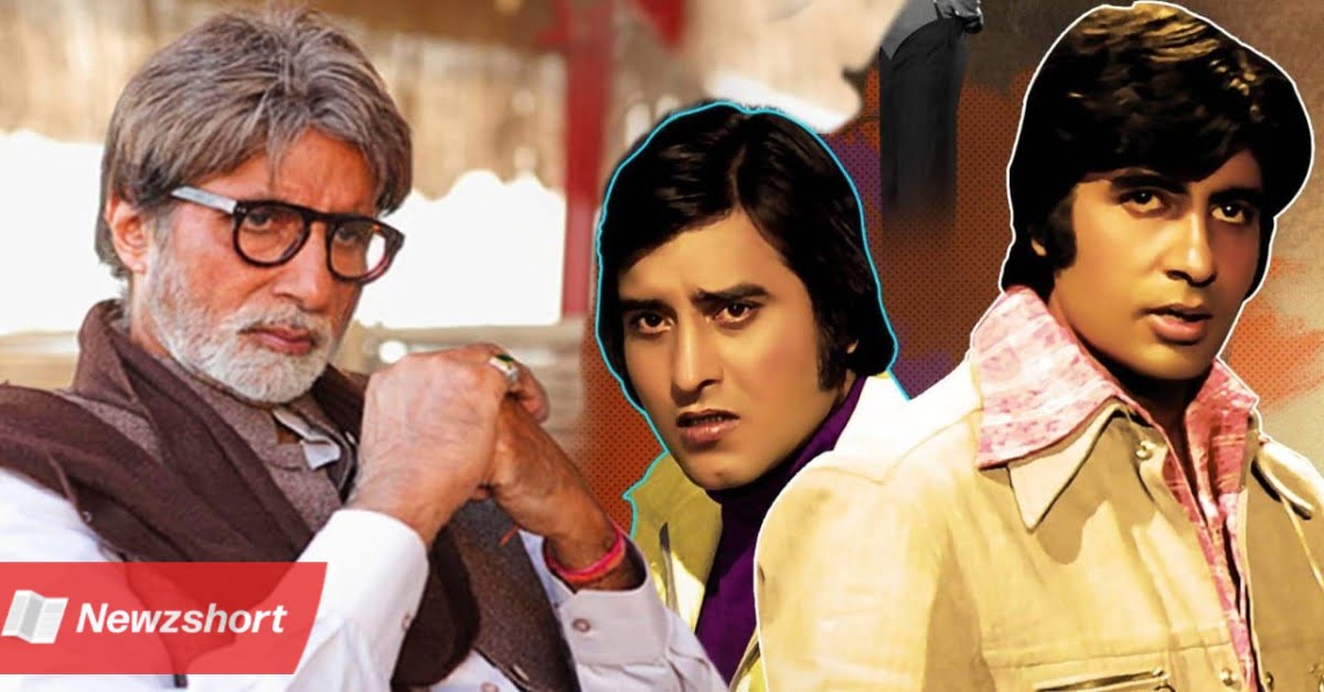 once amitabh bachchan throw a glass to vinod khanna