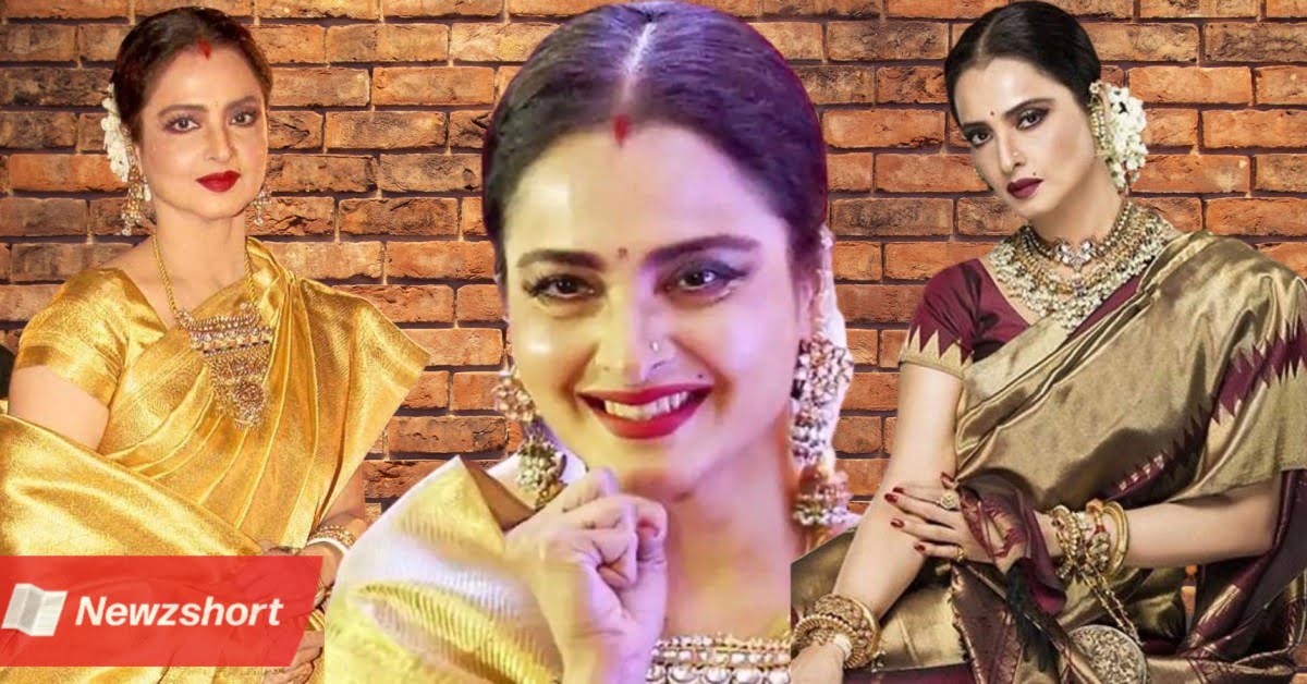 why rekha wearing same saree in every occassion