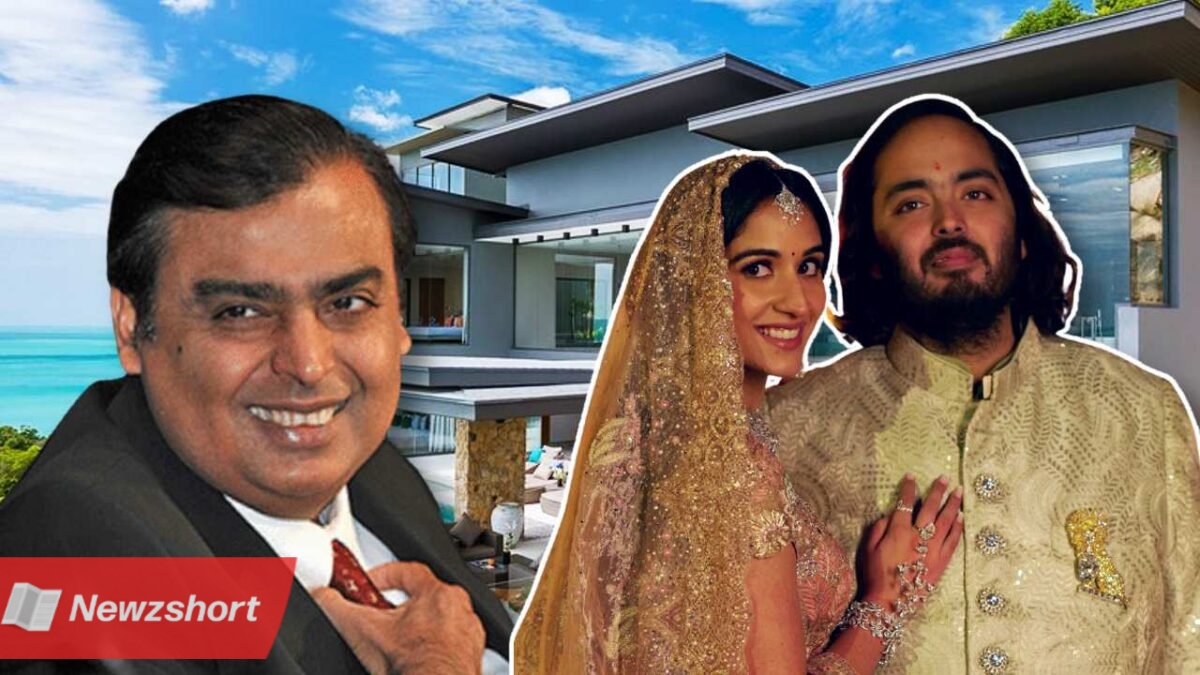 Mukesh Ambani Neeta Ambani Gifts Anant Ambani Radhika Merchant 640 Crore Villa in Dubai