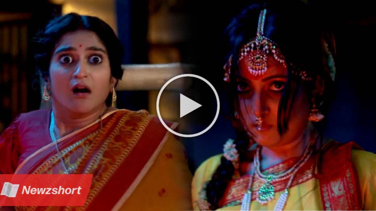 Neem Phooler Madhu Parna dresses up as Manjulika to scare Sweety