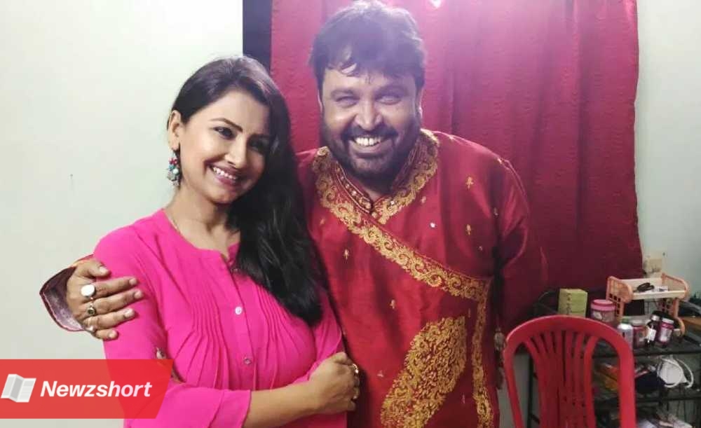 Sumit Ganguly with Rachana Banerjee