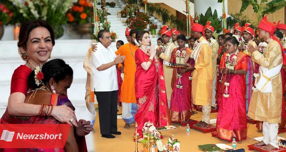 Ambani Family organise mass wedding for 50 poor boys and girls