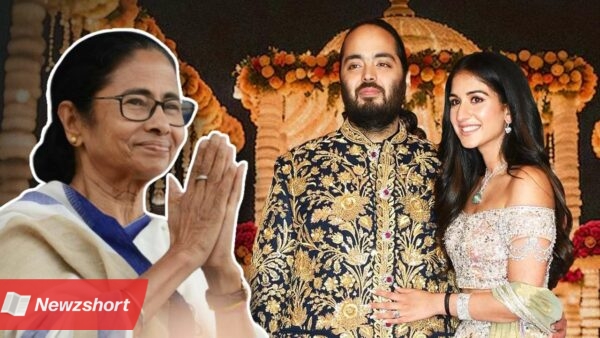 CM Mamata Banerjee goes to Mumbai to attend Anant Ambani Radhika Merchant Wedding Ceremony