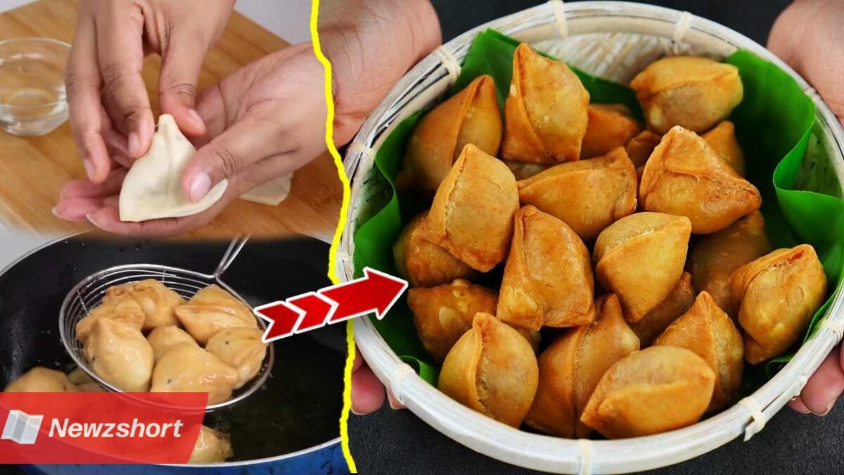 Evening Snacks Mini Samosa Cooking Recipe