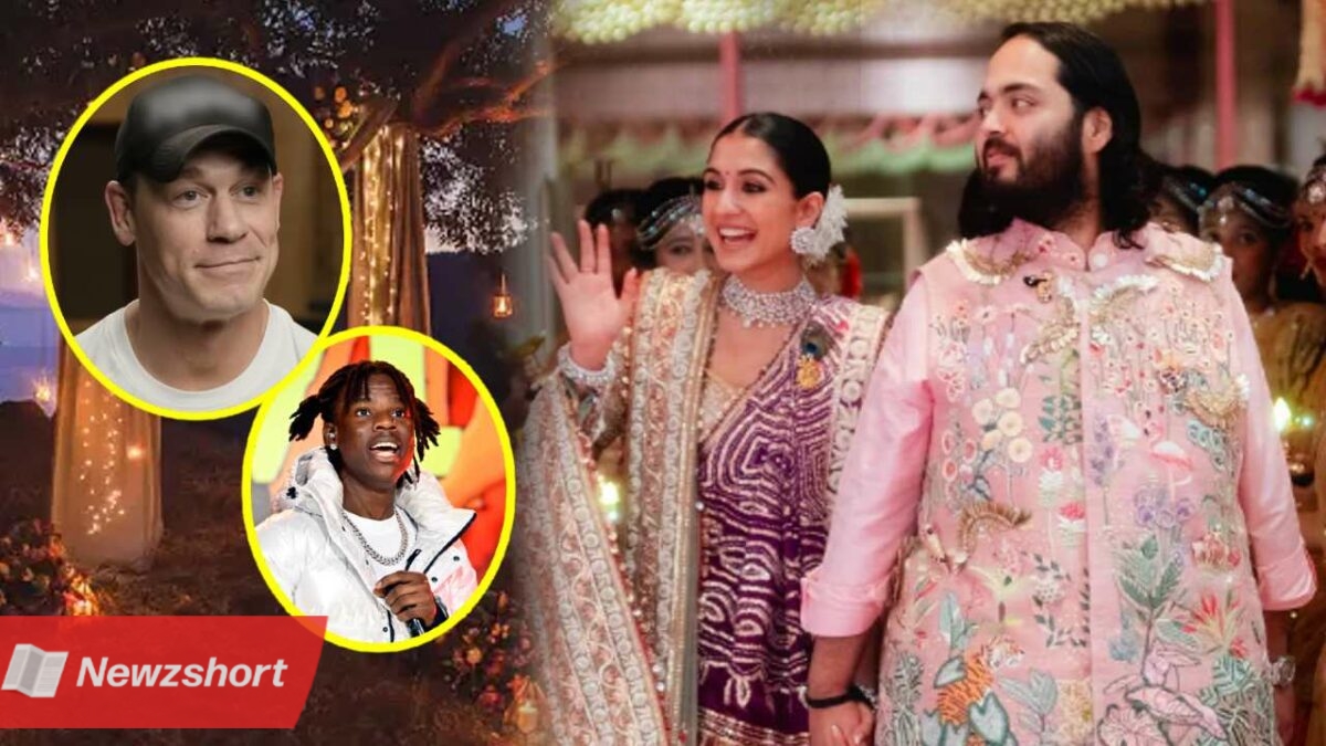 John Cena to Rema international celebrities at Mukesh Ambani son Anant Ambani wedding