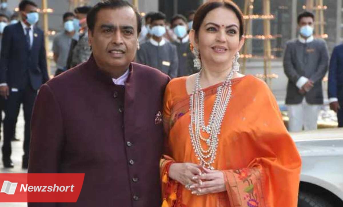 Mukesh Ambani with Nita Ambani