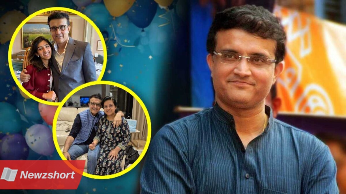 Sourav Ganguly Celebrated his 52th birthday in London with Wife and Daughter