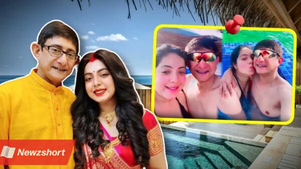 Sreemoyee Chattoraj Kanchan Mallick enjoying Honeymoon Viral Photos and Video