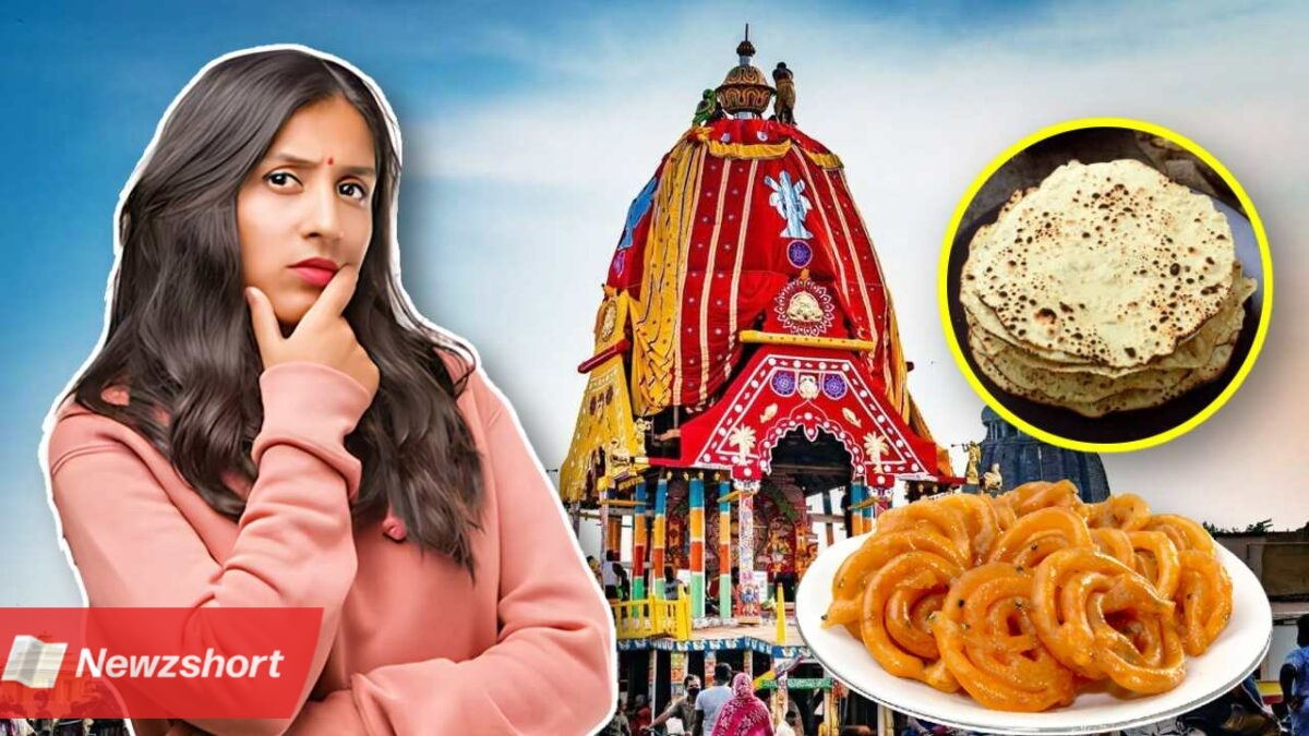 Why we eat Jalebi and Papad on Rathyatra.