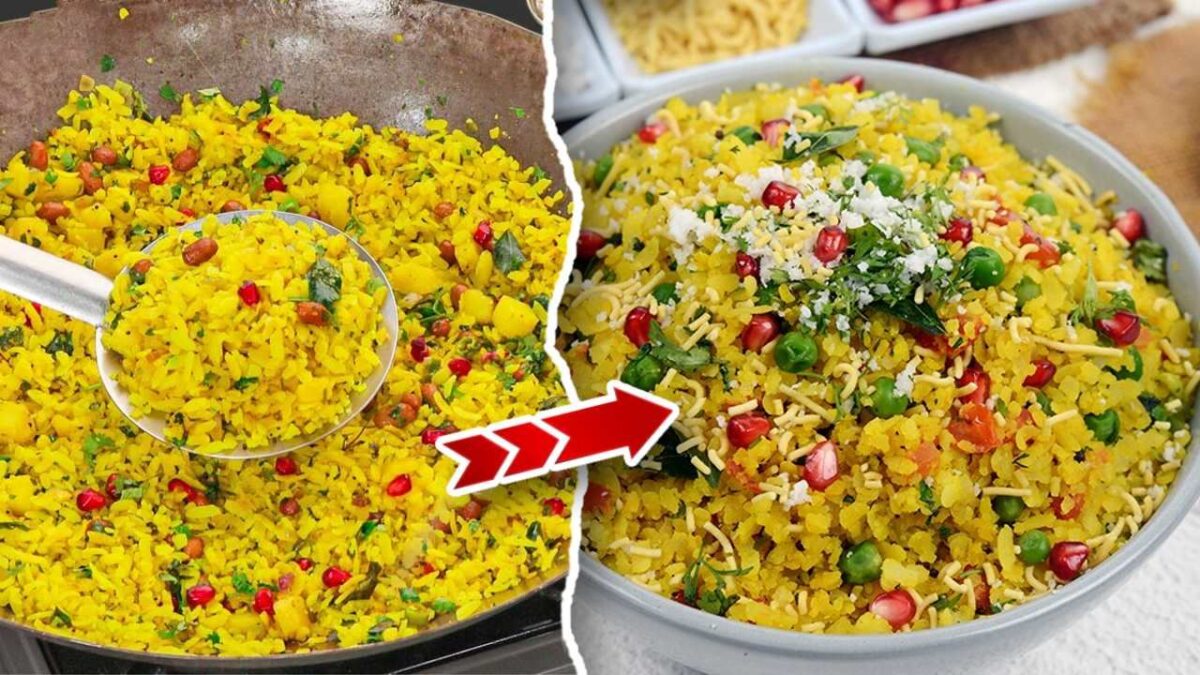 Healthy Tasty Alu Poha Recipe