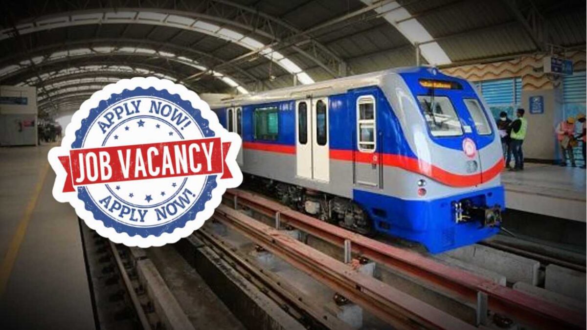 Kolkata Metro Rail Corporation Limited Recruitment Notice 2024 see how to apply