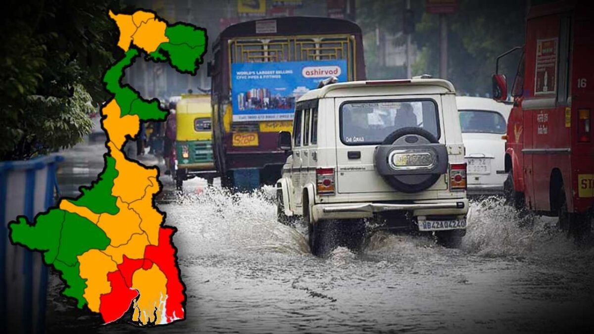 South Bengal Weather Heavy Rain Alert in 6 Districts see weather update