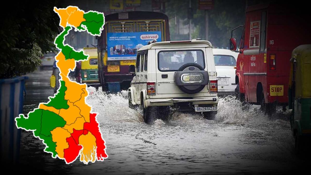 South Bengal Weather Heavy Rain Alert in 7 districts see weather update