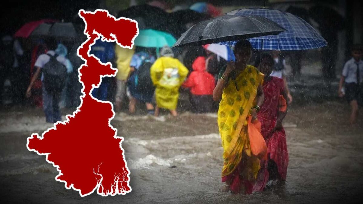 South Bengal Weather update Heavy Rain Alert in 6 districts