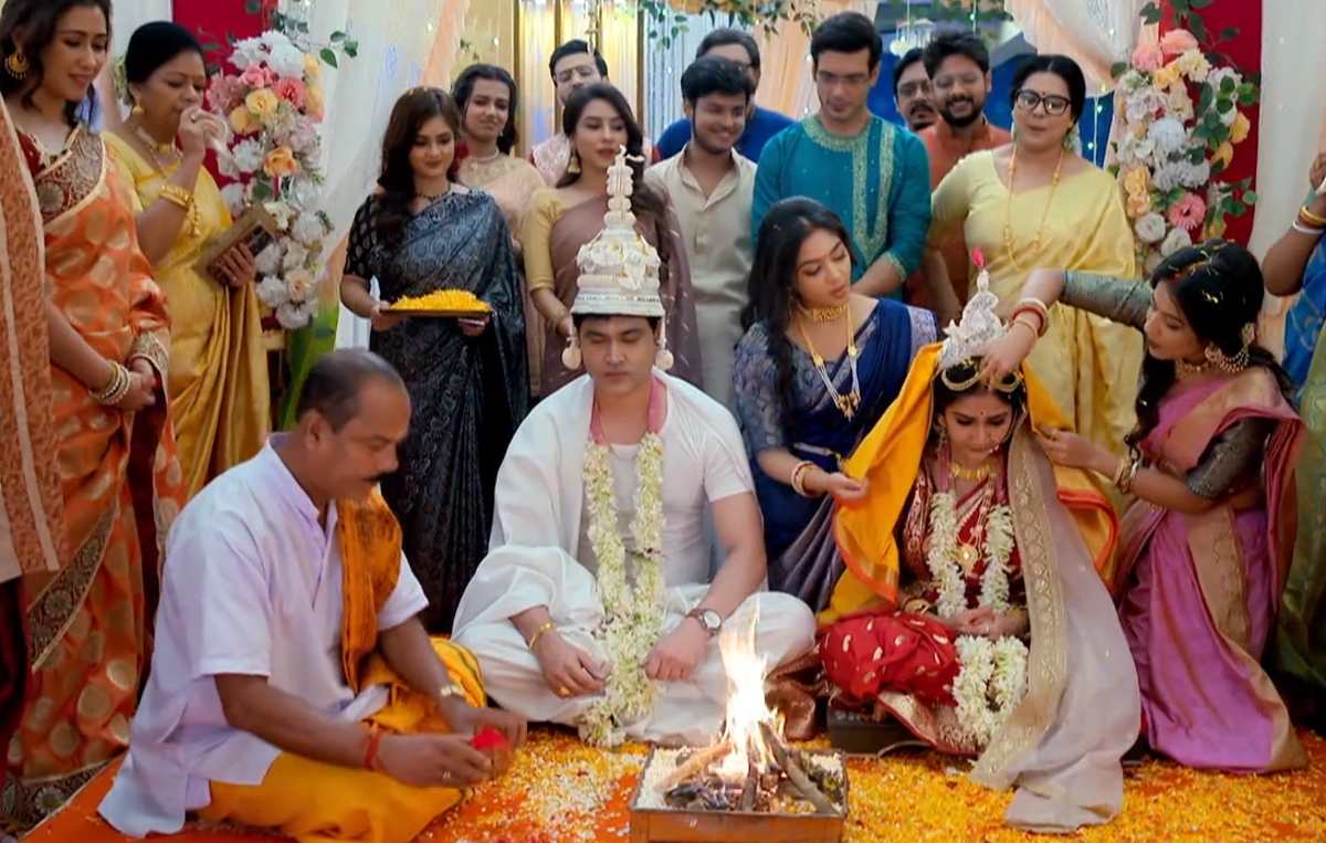 Phulki Serial Anshu Paramita Wedding