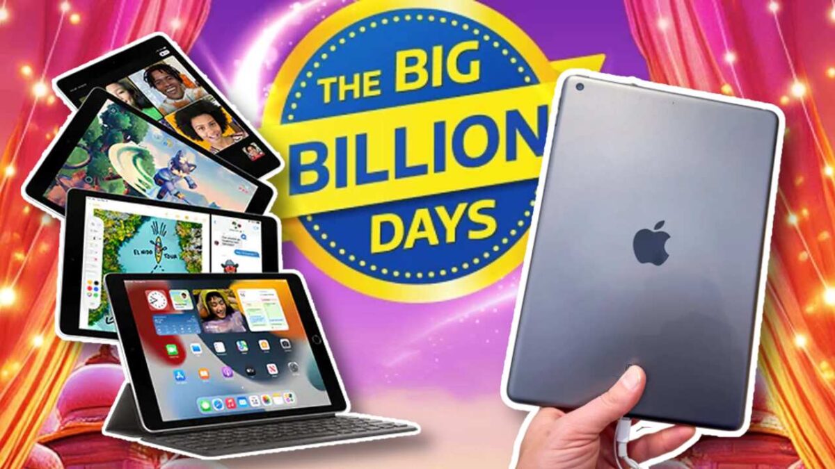 iPad 9th Gen at Rs 19000 on Filpkart Big Billion Day sale