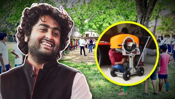 Arijit Singh brings 5 Lakh worth Ball Thrower machine for his Sports Academy for Football Practice