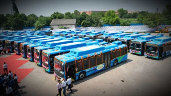 Central Government will launch 1 Lakh Electric Buses in 65 cities under Urban Megabus Mission