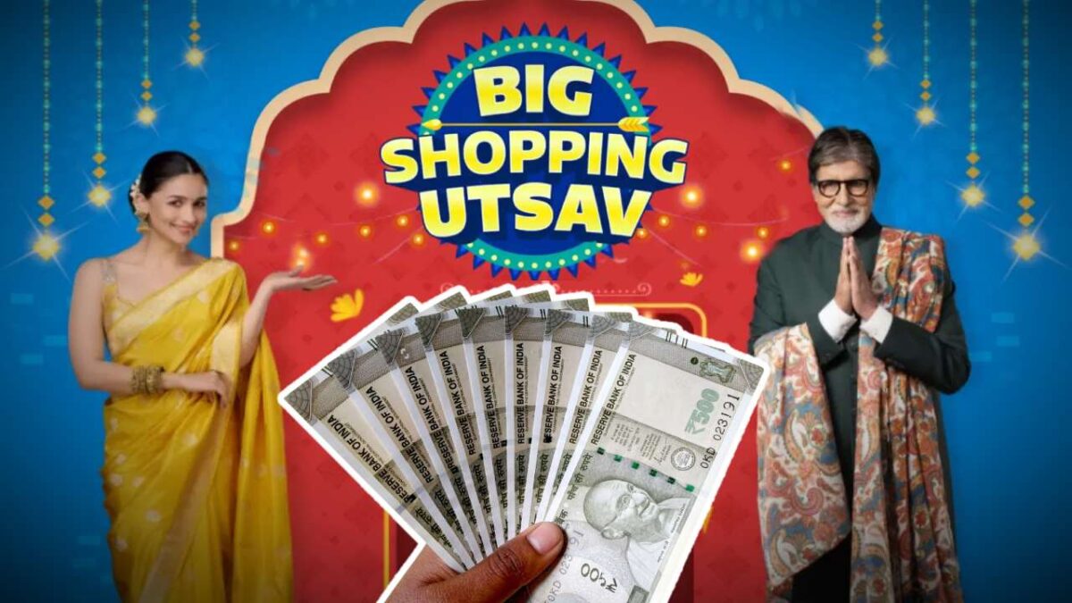 Flipkart Big Shopping Utsav Sale get Everything at Huge Discounts