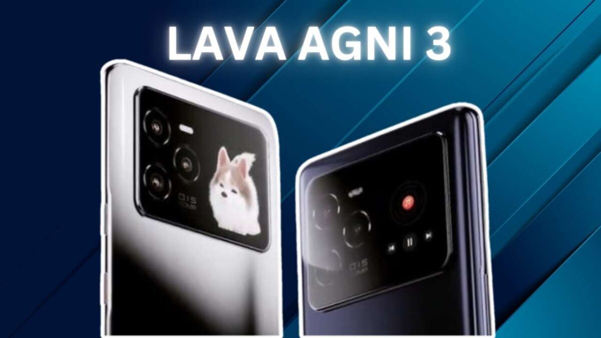 LAVA AGNI 3 Specifications Display Battery Processors