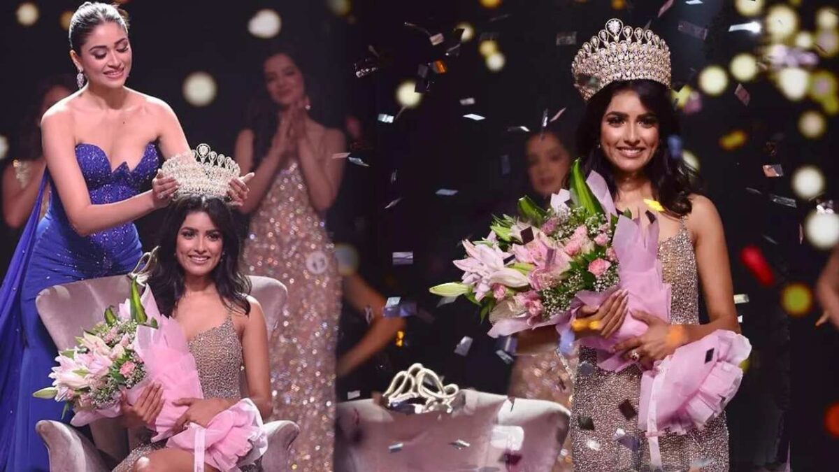 Nikita Porwal from Ujjain Madhyapradesh Won the Femina Miss India 2024 beauty contest