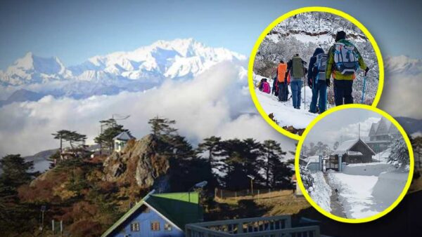 North Bengal Tourist Destination near Darjeeling to enjoy Kanchanjangha View and Snowfall