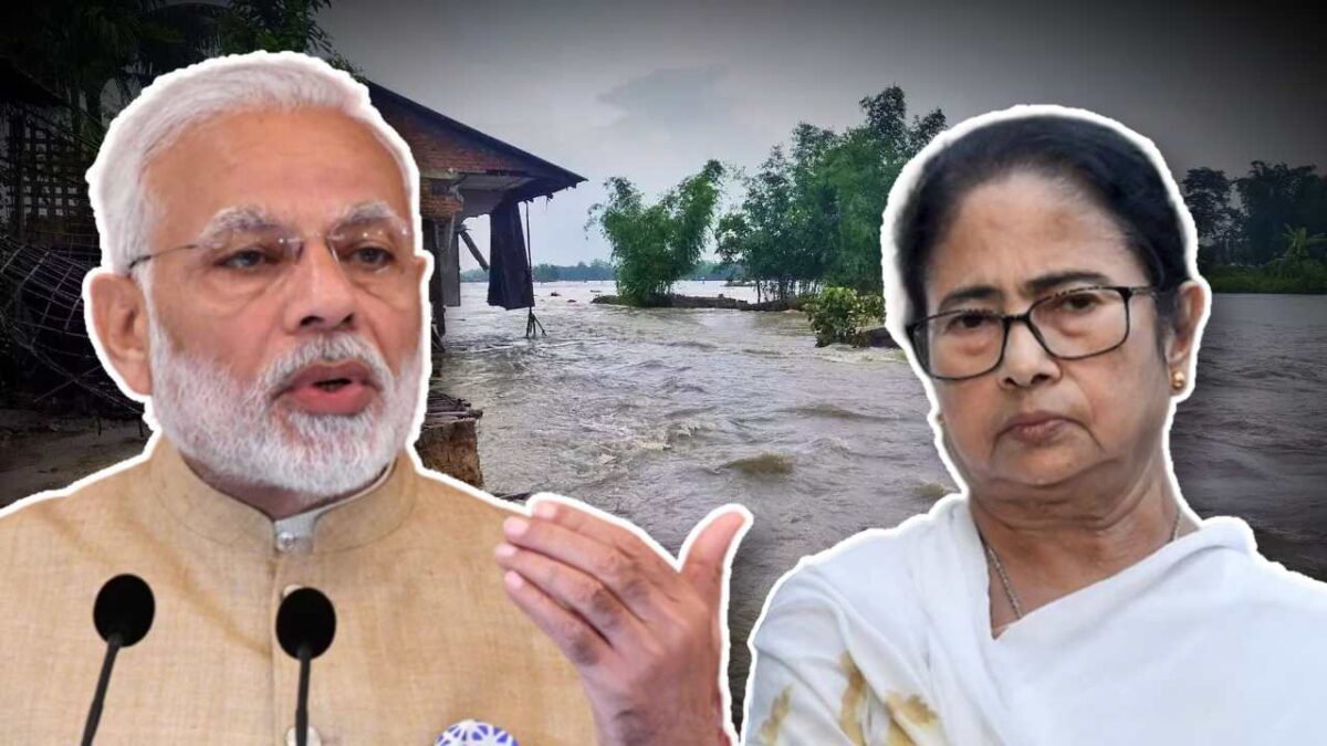 PM Modi Central government allocates RS 675 crore for flood relief but nothing for West Bengal