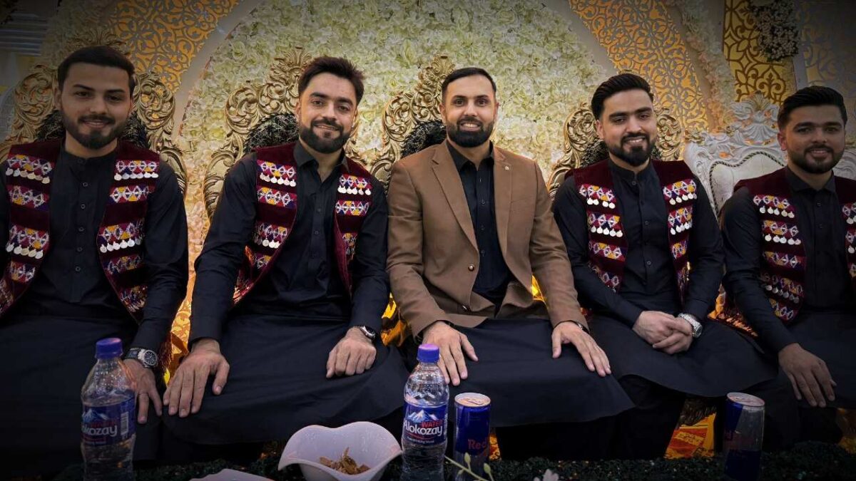 Rashid Khan gets married in dazzling event in Kabul