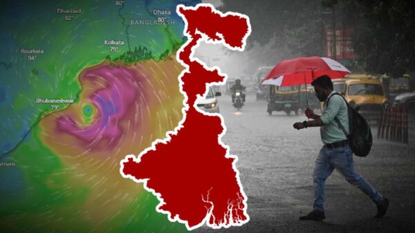 South Bengal Weather Cyclonic Circulation will landfall near odisha west bengal costal area