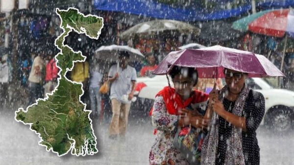 South Bengal Weather Forecast rain on sunday at various distrcts