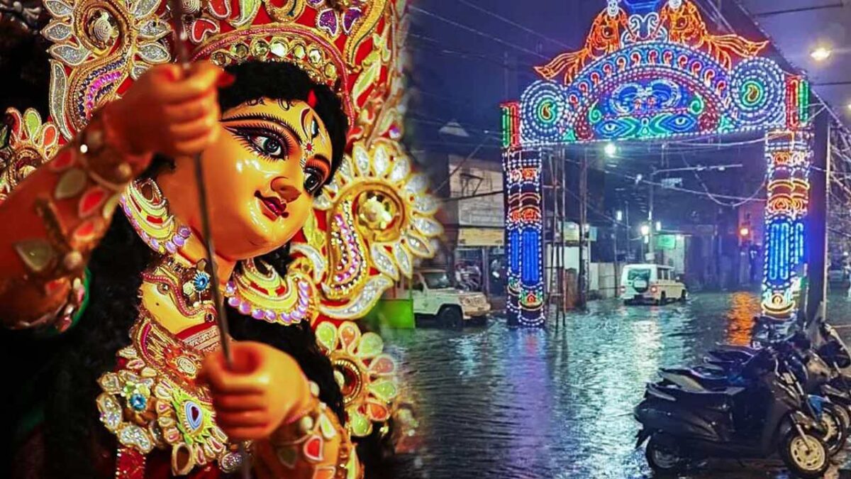 South Bengal Weather Maha Saptami Rain forecast in many districts