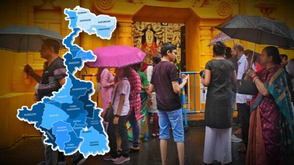 South Bengal Weather Rain Forecast in 4 districts