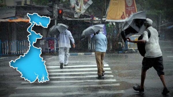 South Bengal Weather Rain Forecast in several distritcs today