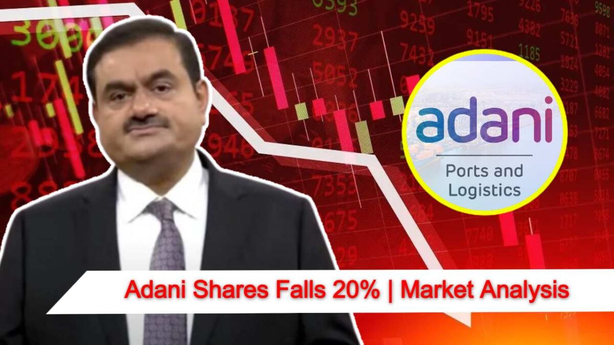 Adani Share Falls 20% after Allegation of Bribary