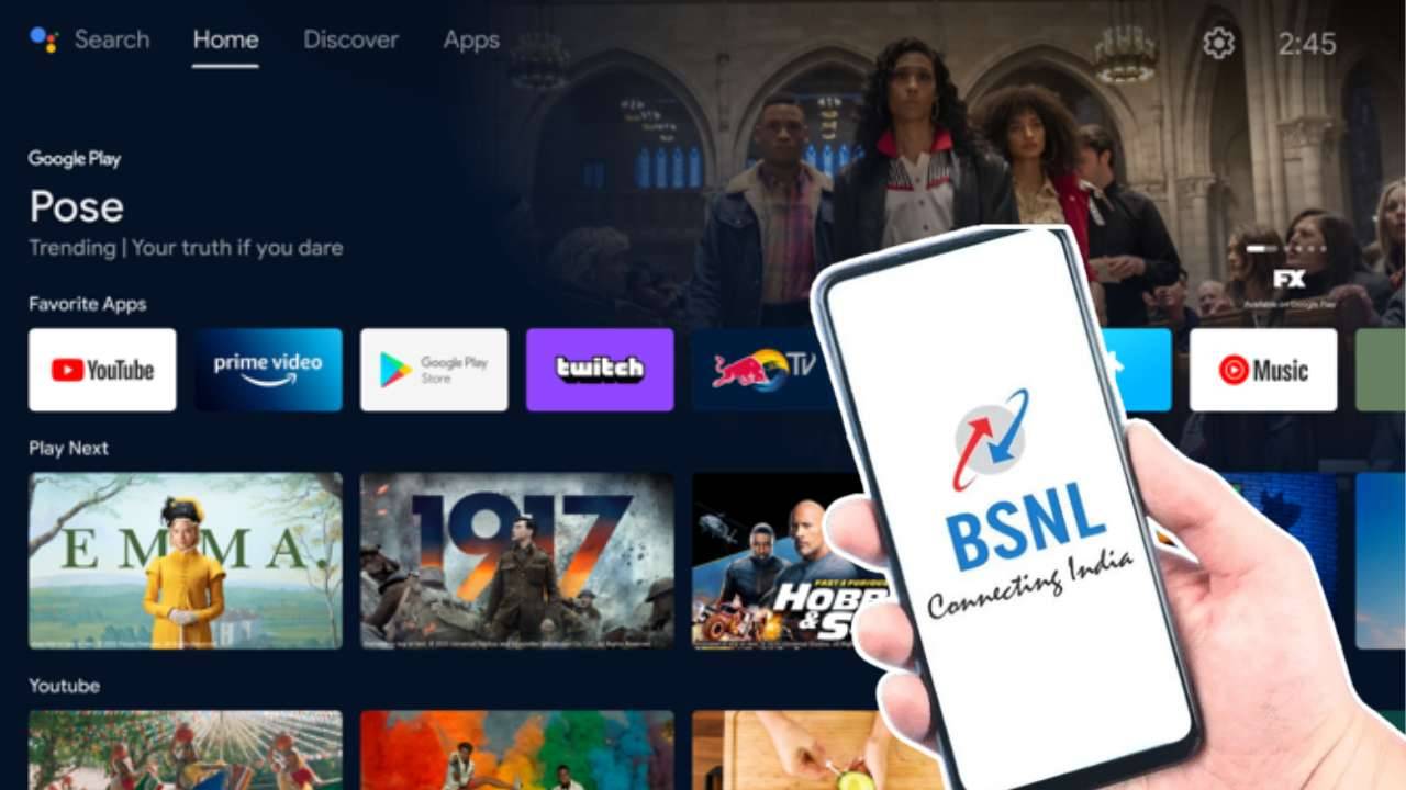 BSNL offers 450 Live TV Channel for Just Rs 99