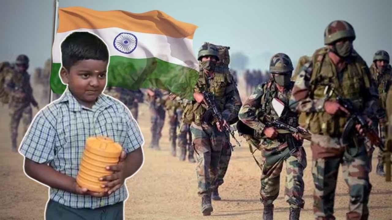 8 Year Old Boy Donates 10 months Savings to Indian Army