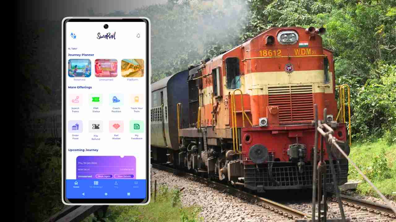 Indian Railways SwaRail APP