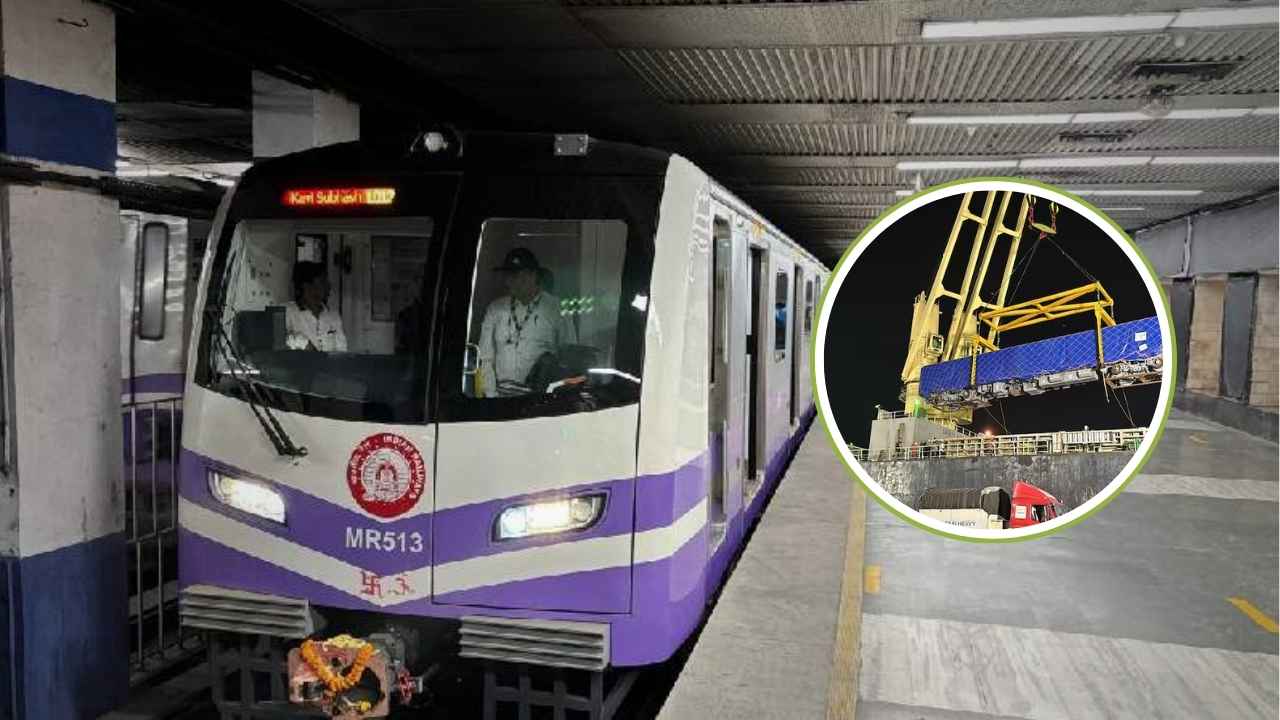 New Chinese Metro Rake for Kolkata Metro