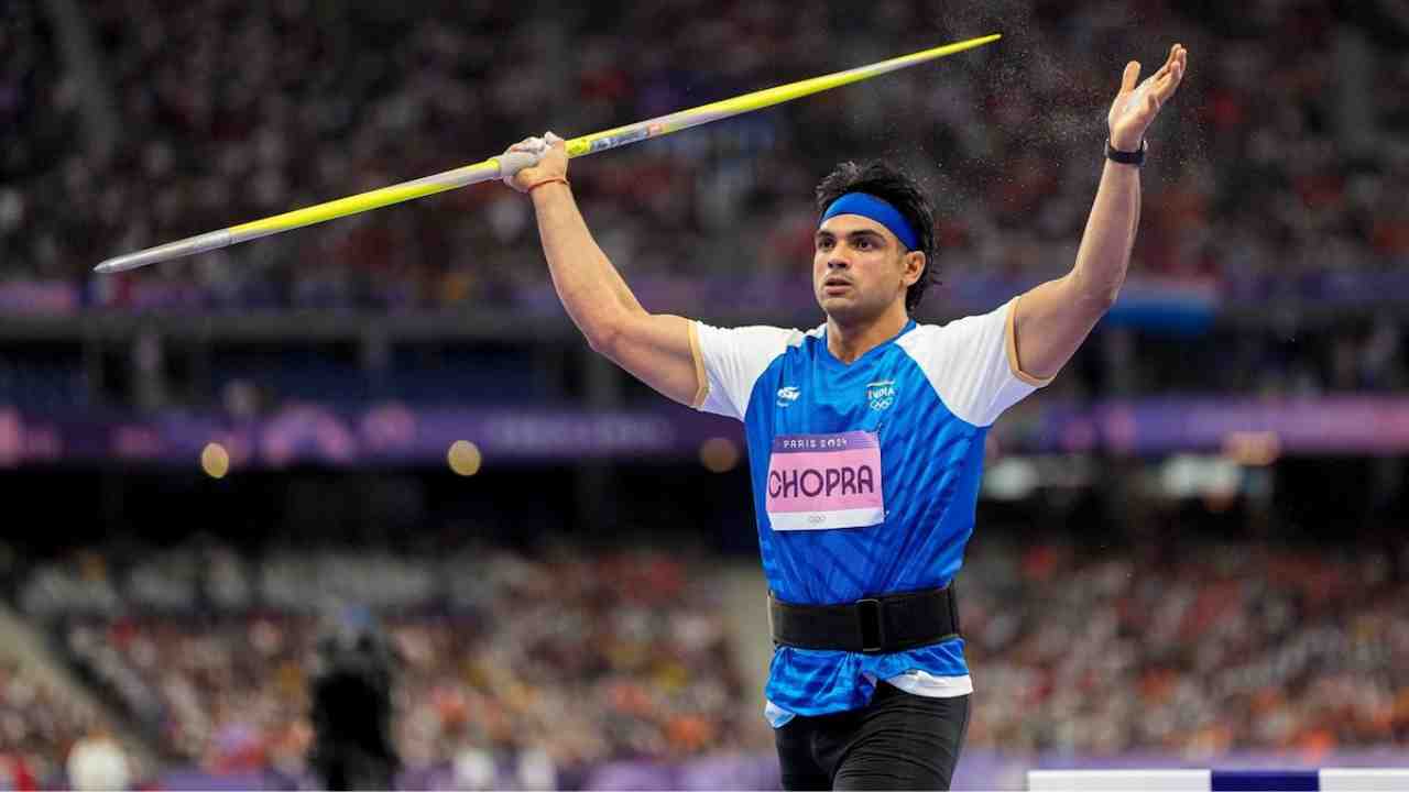 neeraj chopra paris