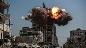 Israel Storms Gaza City