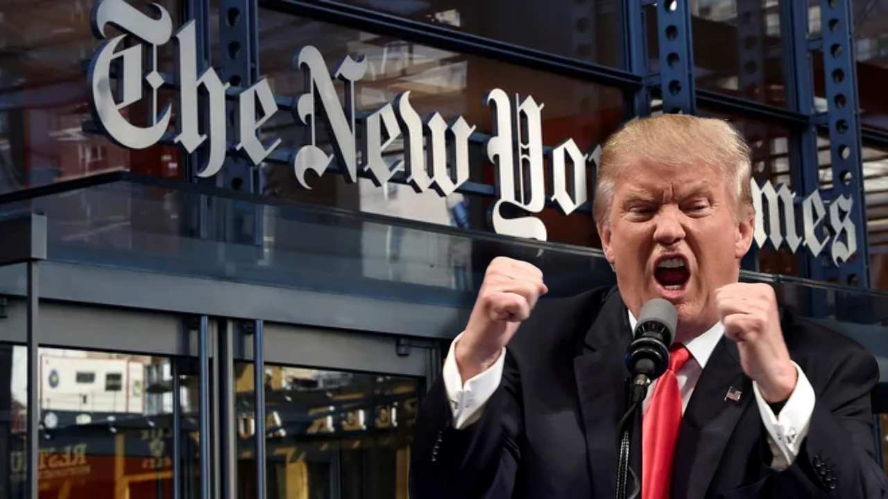 Trump Files $15 Billion Lawsuit Against New York Times