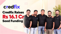 Credfix team after raising Rs 16.1 crore seed funding led by Tanglin Venture Partners
