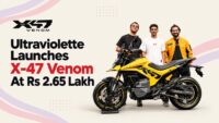 Ultraviolette X-47 Venom electric motorcycle launched at Rs 2.65 lakh with 343 km range